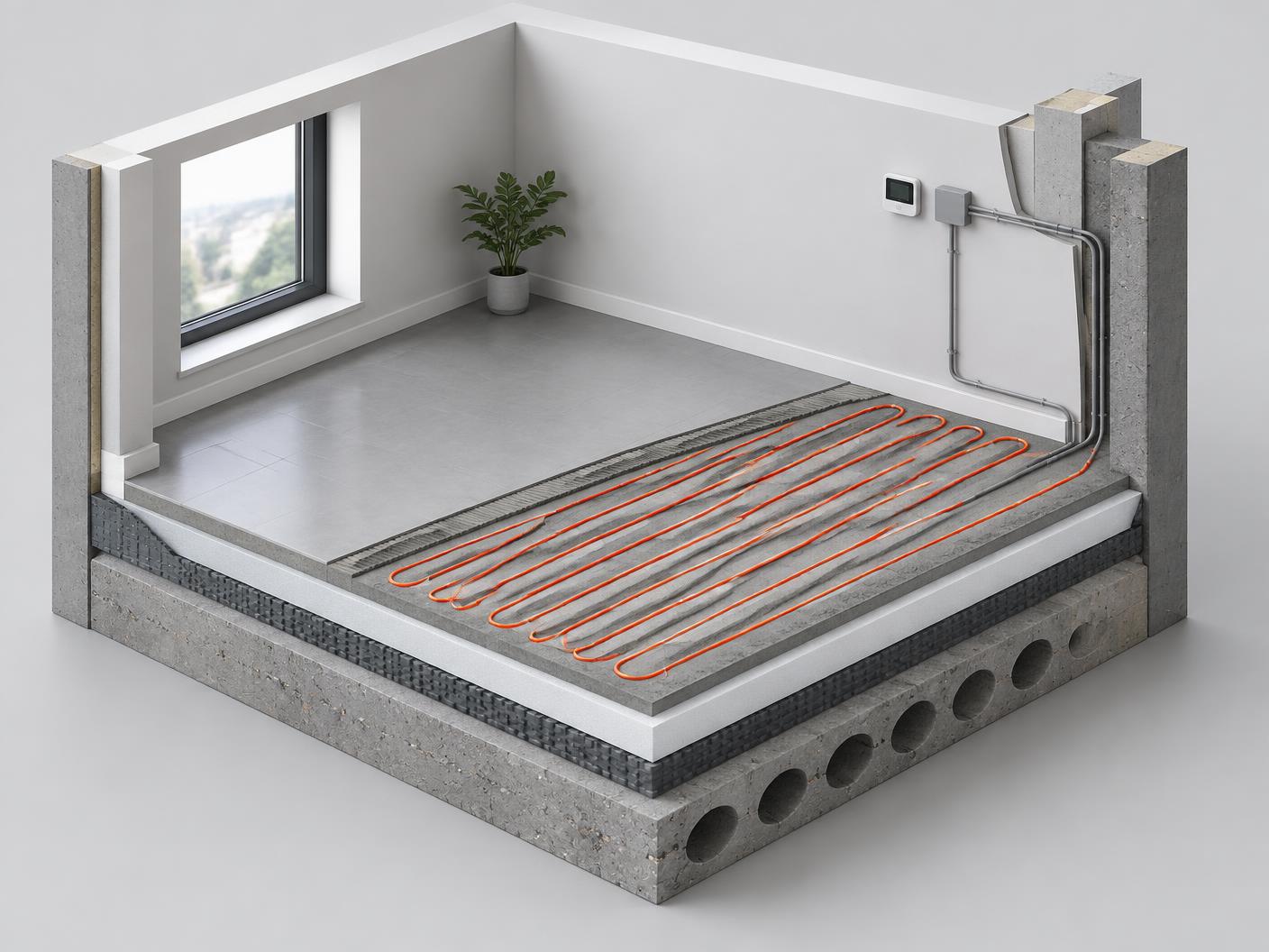Piso aquecido
